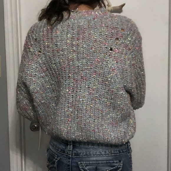 Bulky cropped sweater - Picture 5 of 7
